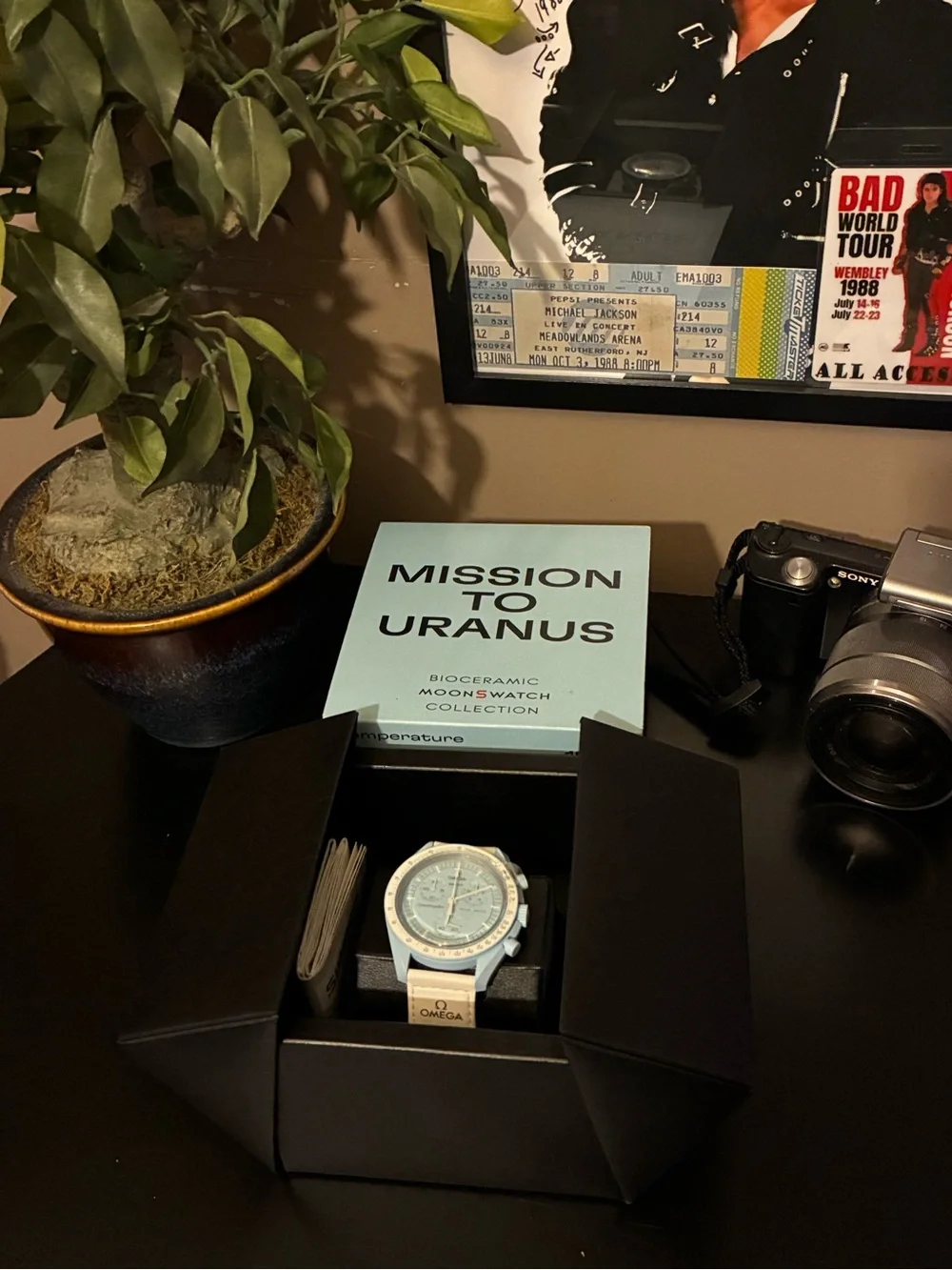 Swatch x Omega Bioceramic Moonswatch Mission to Uranus